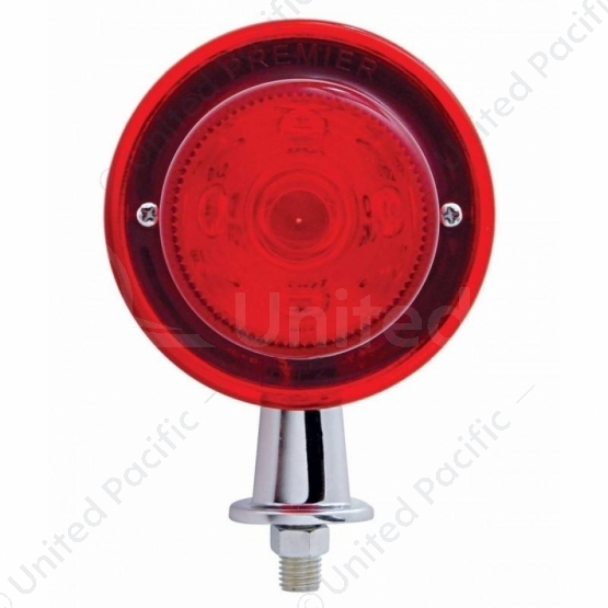 13 LED 1-1/8" Arm Honda Light Kit - Red LED/Red Lens