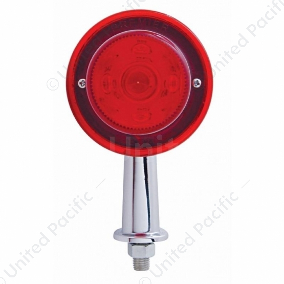 13 LED 2-1/8" Arm Honda Light Kit - Red LED/Red Lens