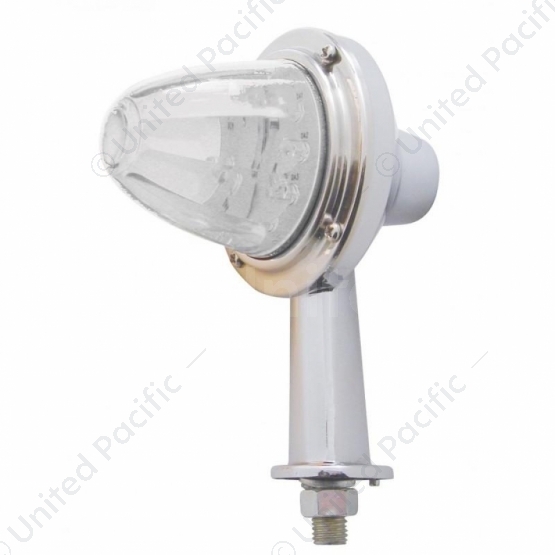 11 LED 2-1/8" Arm Watermelon Honda Light Kit - Amber LED/Clear Lens