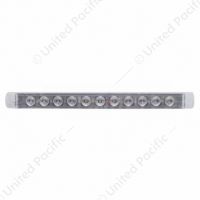 11 LED 17" Light Bar Only (Stop, Turn & Tail) - Red LED/Clear Lens (Bulk)