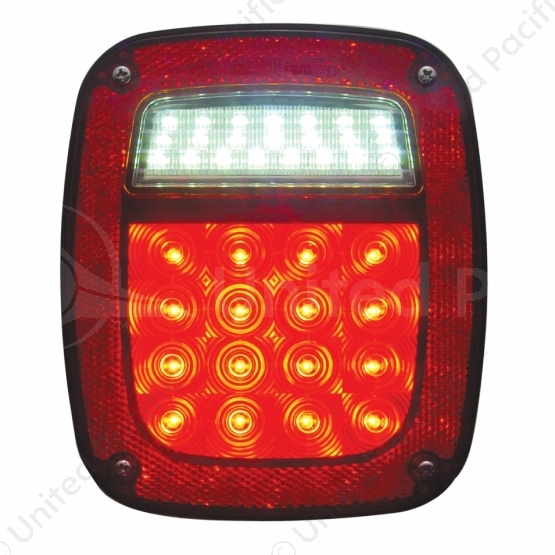 LED Universal Combination Tail Light With License Light