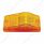 18 LED Reflector Light (Park, Turn & Clearance) - Amber LED/Amber Lens