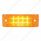 8 SMD LED Rectangular Light (Clearance/Marker) - Amber LED/Amber Lens (Bulk)