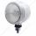 15 LED 3" Double Face Light - Amber & Red LED/Clear Lens