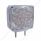 45 LED Double Stud Double Face Turn Signal Light (Passenger) - Amber & Red LED/Clear Lens