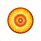 Turbine 10 LED 2.5" Round Clearance/Marker Light-Amber LED/Amber Lens
