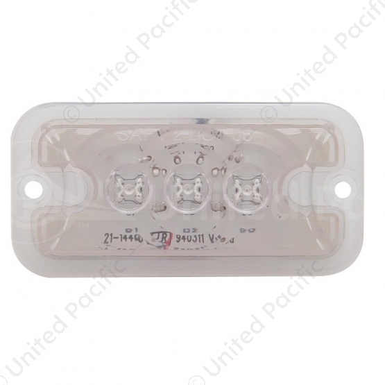 3 LED Clearance Marker Light - Amber LED/Clear Lens