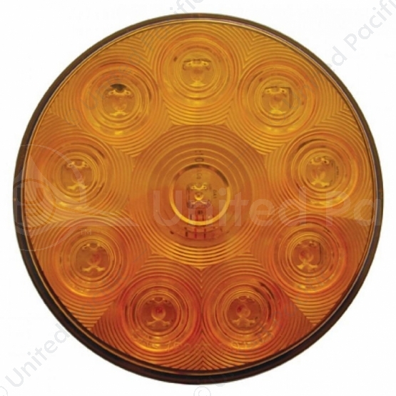 10 LED 4" Turn Signal Light - Amber LED/Amber Lens (Bulk)