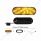 10 LED 6" Oval Turn Signal Light Kit - Amber LED/Amber Lens