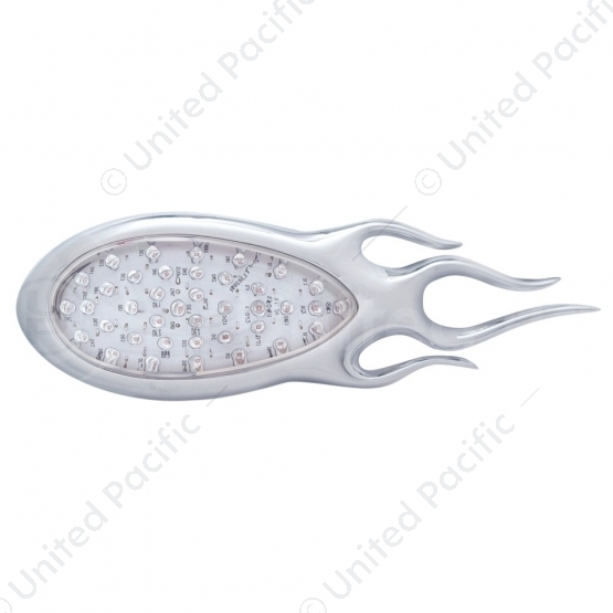 39 LED "Inferno" Turn Signal Light - Amber LED/Clear Lens