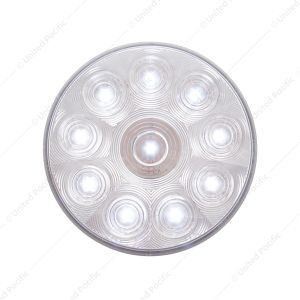 10 LED 4 "Auxiliary/Utility Light - White LED/Clear Lens