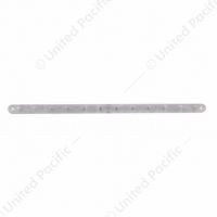 12 LED 12" Ultra Slim Light Bar Only (Stop, Turn & Tail) - Red LED/Clear Lens (Bulk)