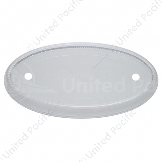 Large Peterbilt Emblem Lens - Clear