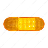 8 LED Mid-Trailer Turn Signal Light - Amber LED/Amber Lens (Card)