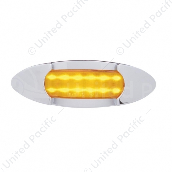 12 LED Maverick Light (Clearance/Marker) - Amber LED/Amber Lens