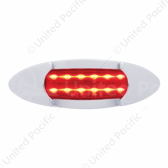12 LED Maverick Light (Clearance/Marker) - Red LED/Red Lens