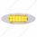 12 LED Maverick Light (Clearance/Marker) With Reflector - Amber LED/Amber Lens