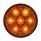 7 LED 4" Competition Series Turn Signal Light - Amber LED/Amber Lens (Bulk)