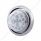 Front Bumper Light With 17 Amber LED Reflector Watermelon Light For Freightliner Columbia - Clear Le