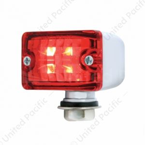4 LED Small Rod Light - Red LED/Red Lens