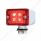 4 LED Small Rod Light - Red LED/Red Lens