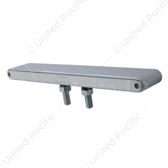 28 LED 12" Double Face Light Bar - Amber & Red LED/Chrome Lens