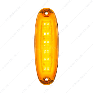 12 LED Cab Light For 2008-2017 Freightliner Cascadia - Amber LED/Amber Lens