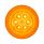 16 LED 4" Round Turbine Light (Turn Signal) - Amber LED/Amber Lens