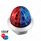 4 LED 1-1/8" Watermelon Double Fury Light With Clear Lens (Clearance/Marker) - Red & Blue LED