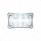 3 LED Rectangular Auxiliary Light-White LED/Clear Lens