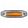 6 Amber LED Light (Clearance/Marker) With 6 White LED Side Ditch Light