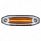6 Amber LED Light (Clearance/Marker) With 6 Amber LED Side Ditch Light