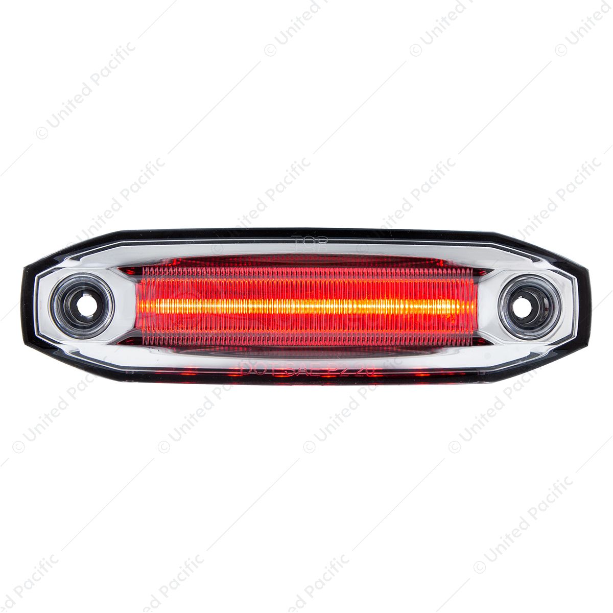 6 Red LED Light (Clearance/Marker) With 6 Red LED Side Ditch Light