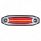 6 Red LED Light (Clearance/Marker) With 6 Red LED Side Ditch Light