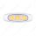 5 LED Reflector Light (Auxiliary/Utility) With Side Ditch Light - Amber LED/Clear Lens (Bulk)