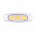 5 LED Reflector Light (Auxiliary/Utility) With Side Ditch Light - Amber LED/Clear Lens (Card)