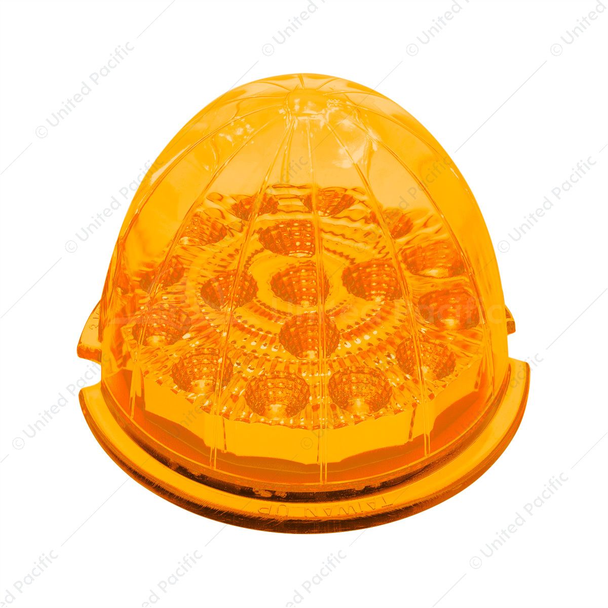 17 LED Dual Function Reflector Cab Light - Amber LED/Amber Lens