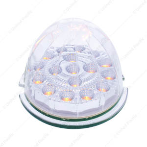 17 LED Dual Function Reflector Cab Light - Amber LED