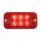 6 LED Dual Function Light - Red LED/Red Lens (Bulk)