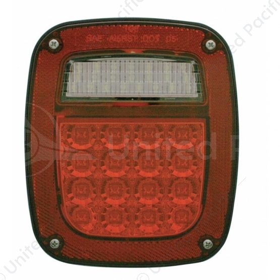 LED Reflector Universal Combination Tail Light With License Light (Bulk)