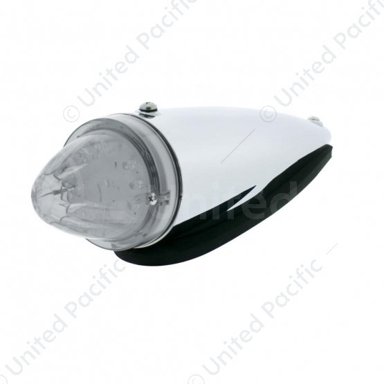 13 LED Watermelon Truck-Lite Style Cab Light Kit - Amber LED/Clear Lens