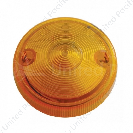 15 LED 3" Dual Function Single Face Light Only - Amber LED/Amber Lens