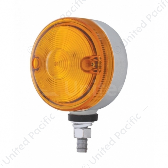 15 LED 3" Dual Function Single Face Light - Amber LED/Amber Lens