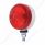 15 LED 3" Dual Function Single Face Light - Red LED/Red Lens