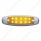 10 LED Reflector Rectangular Light (Clearance/Marker) - Amber LED/Amber Lens