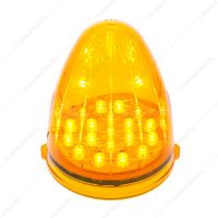 19 LED Reflector Grakon 1000 Style Cab Light - Amber LED/Amber Lens