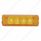 4 LED Reflector Rectangular Light (Clearance/Marker) - Amber LED/Amber Lens