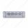 4 LED Reflector Rectangular Light (Clearance/Marker) - Red LED/Clear Lens