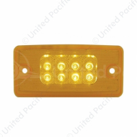 8 LED Reflector Cab Light For Freightliner Century (1996-2011) And Columbia (2001-2017) - Amber LED/