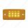 8 LED Reflector Cab Light For Freightliner Century (1996-2011) And Columbia (2001-2017) - Amber LED/